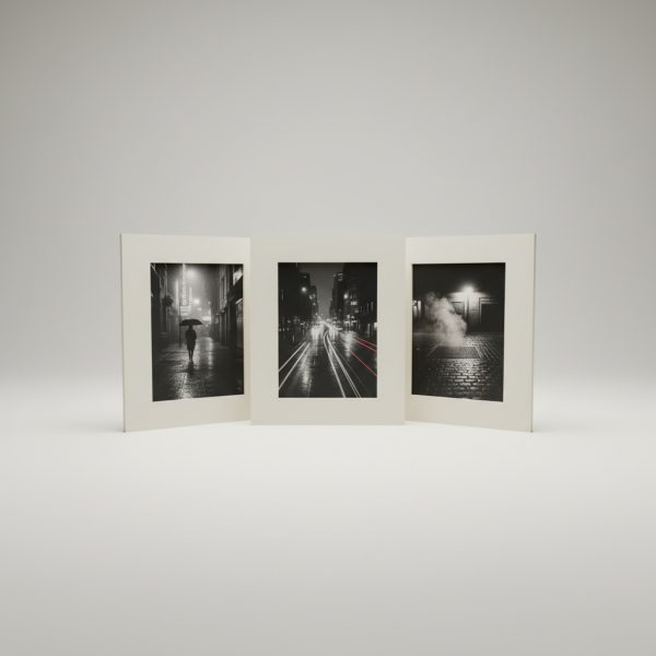 Nightgrid Street Photo Print Set